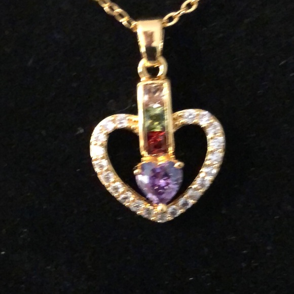 Tri-Color Necklace Set - Picture 4 of 11